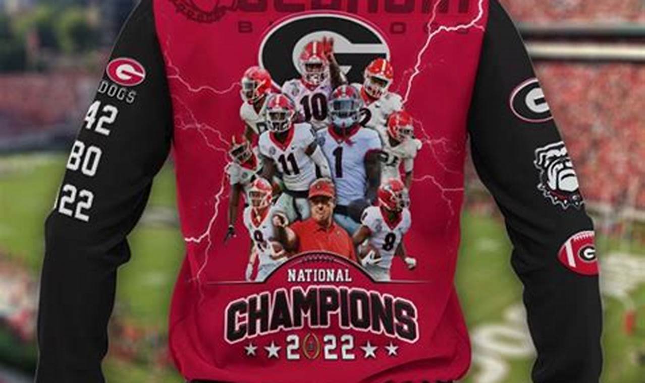 Georgia Bulldogs National Championship 2024 Apparel