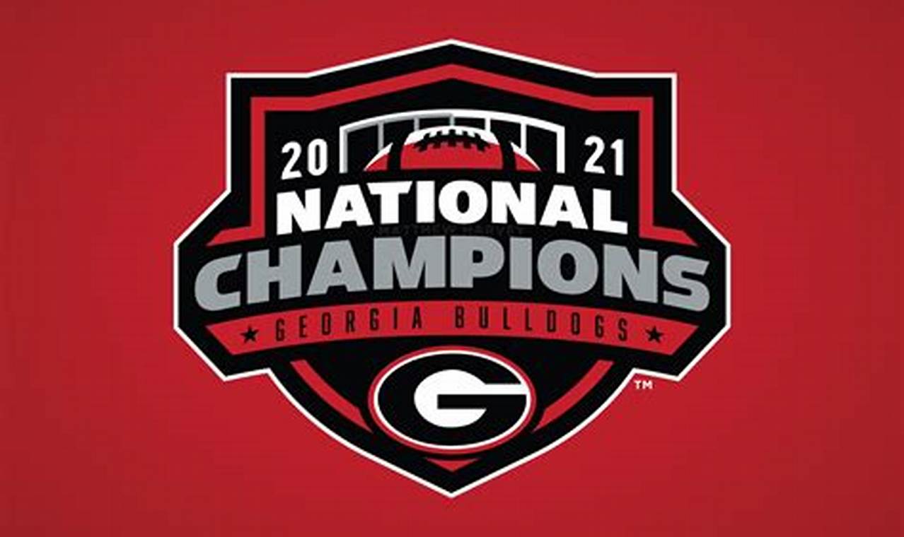 Georgia National Champions 2024