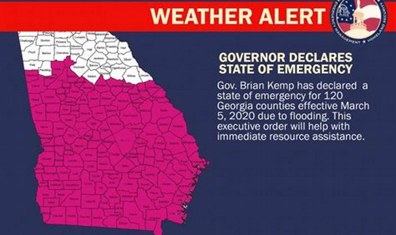 Georgia State Of Emergency 2024