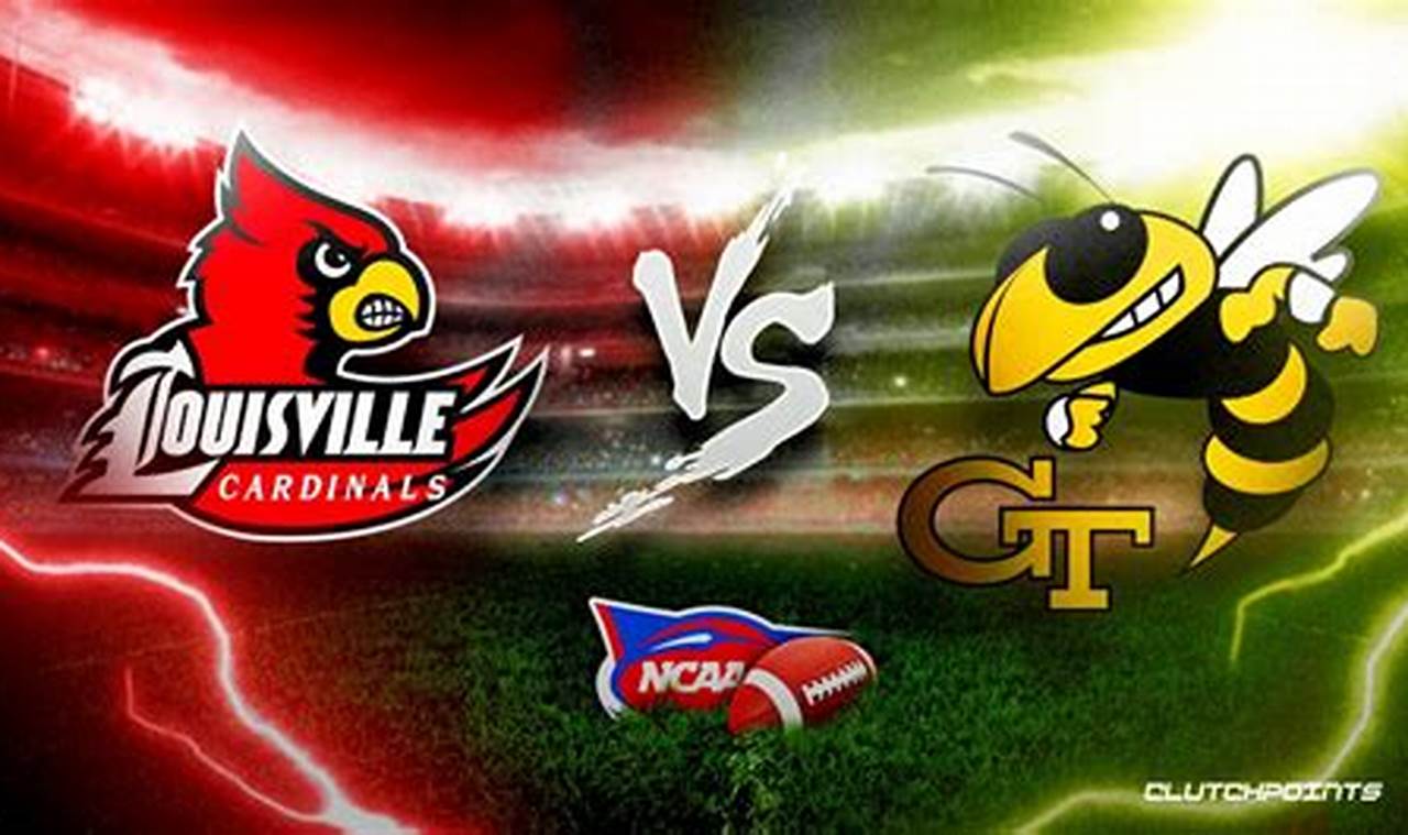 Georgia Tech Vs Louisville Football 2024