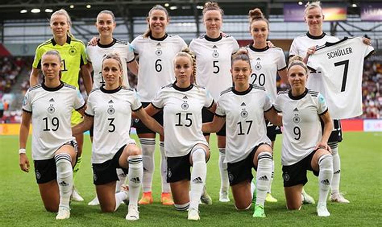 Germany Women's Football Squad 2024