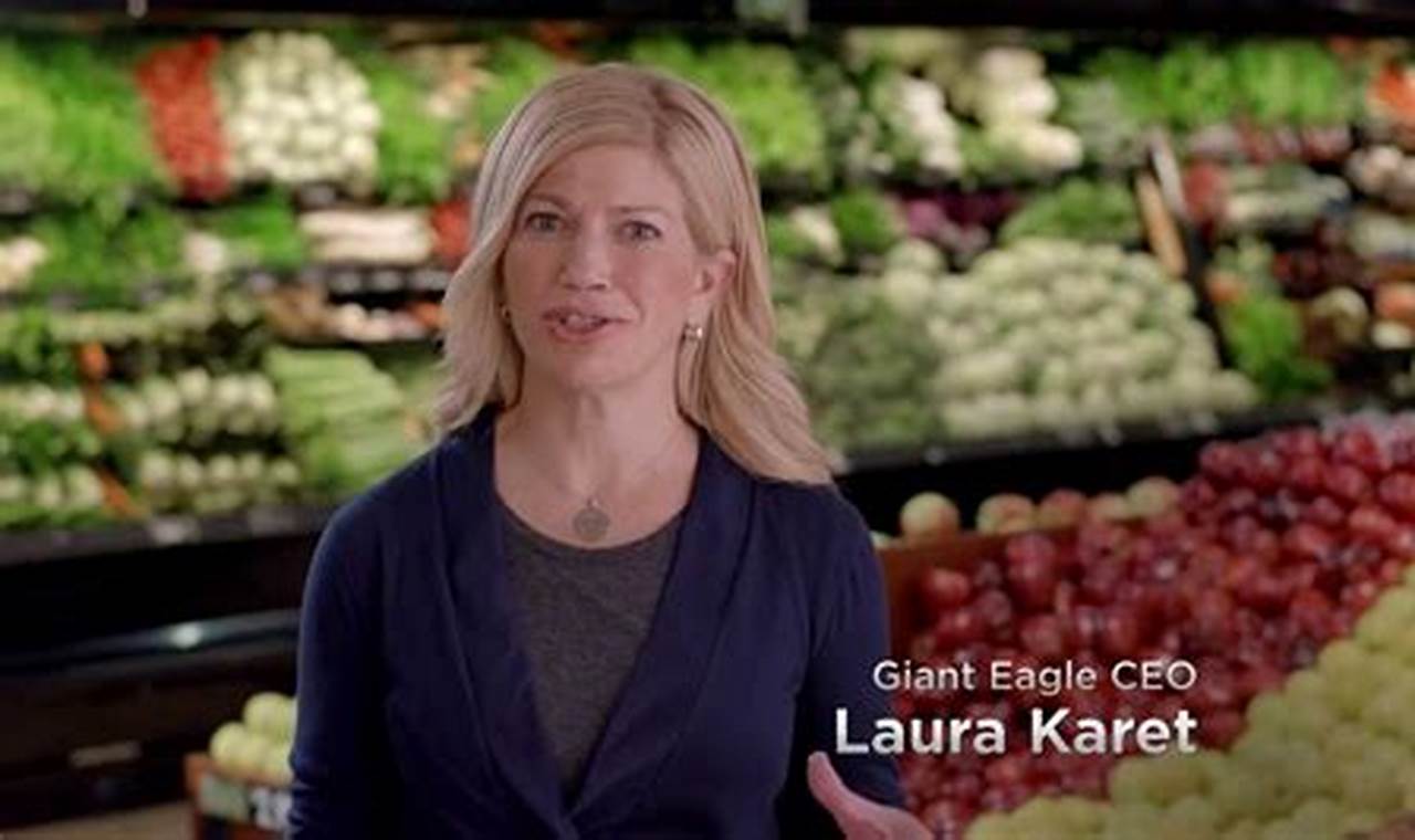 Giant Eagle Commercial Actress 2024