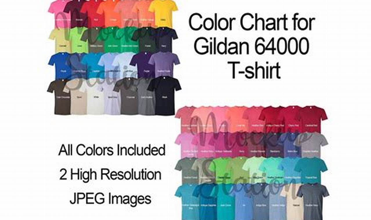 Gildan Colors 2024