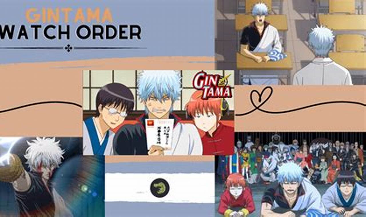 Gintama Watch Order 2024