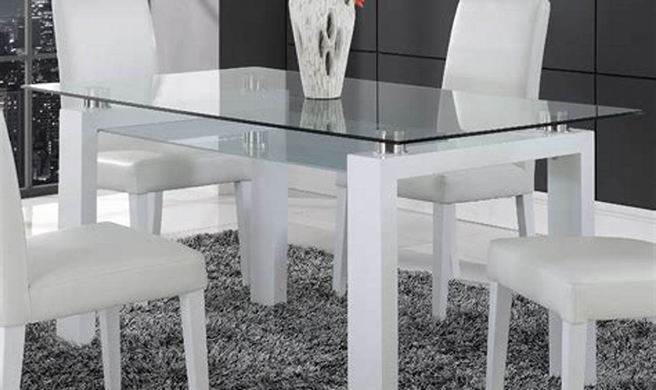 Glass Kitchen Table