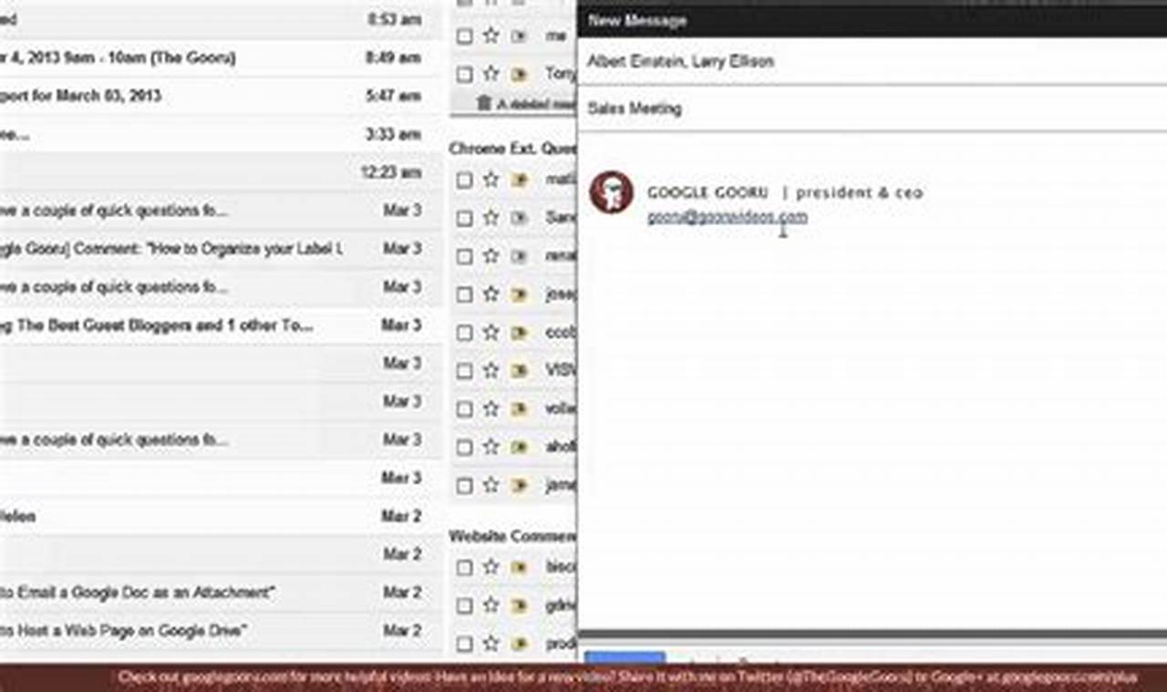Gmail How To Send Calendar Invite
