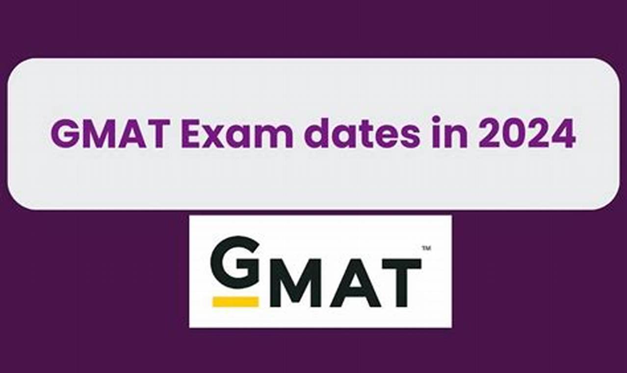 Gmat Testing Dates 2024