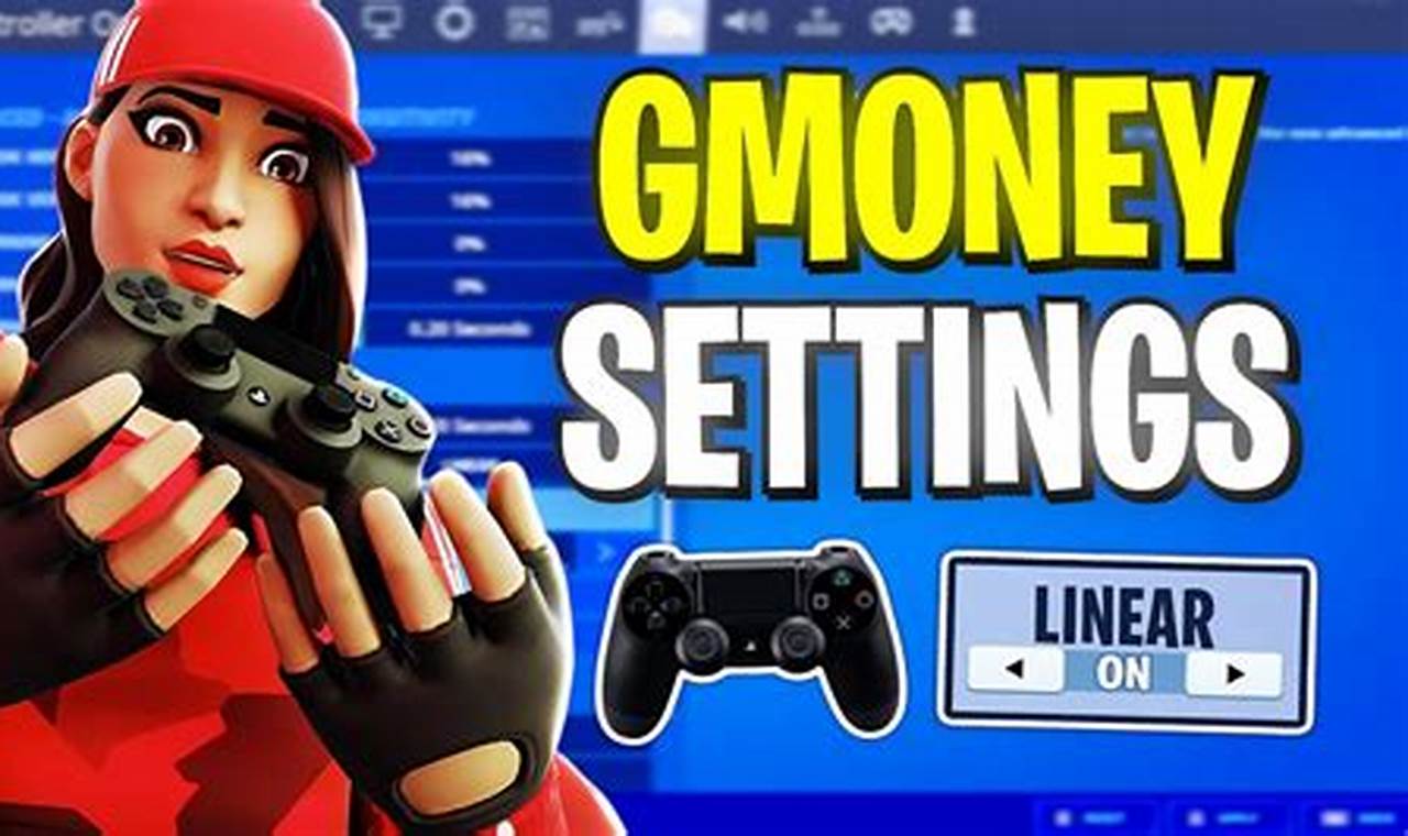 Gmoney Fortnite Settings 2024