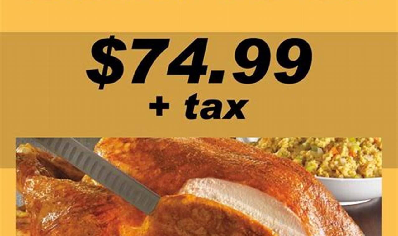 Golden Corral Thanksgiving Dinner 2024 Price