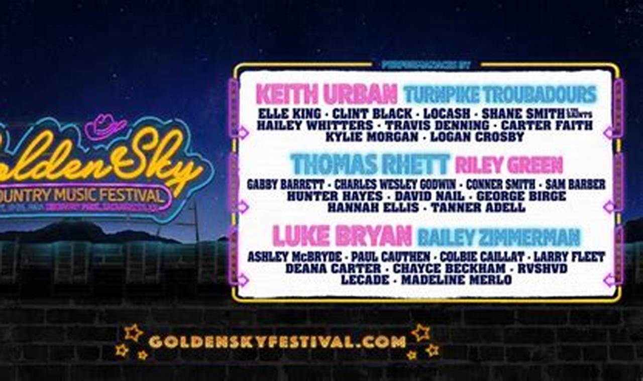 Goldensky 2024 Lineup