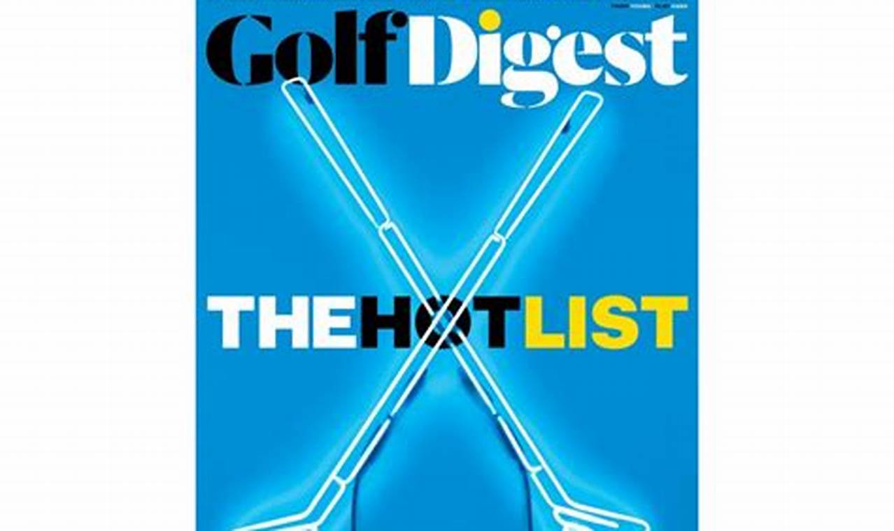 Golf Digest 2024 Hotlist