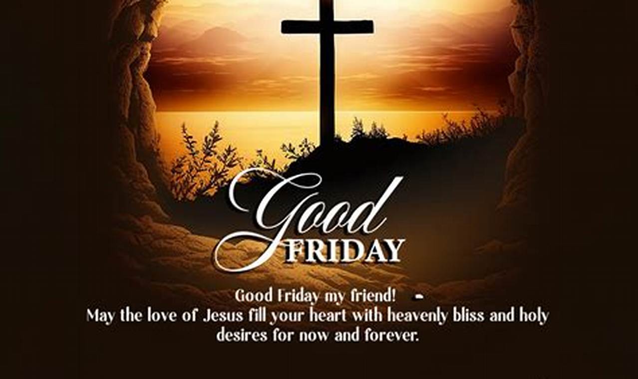 Good Friday 2024 Wishes Images