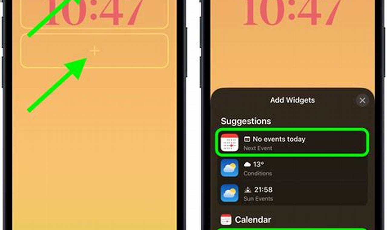 Google Calendar Widget Iphone Lock Screen