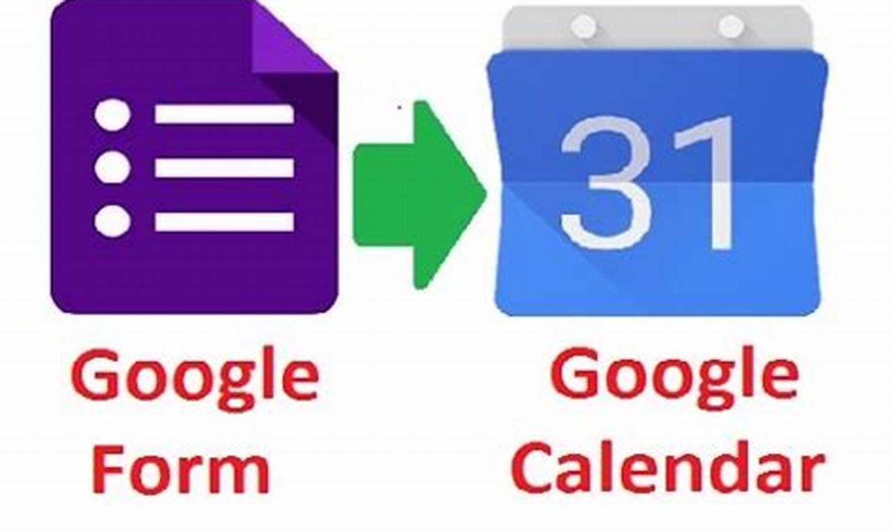 Google Forms Calendar Sign Up