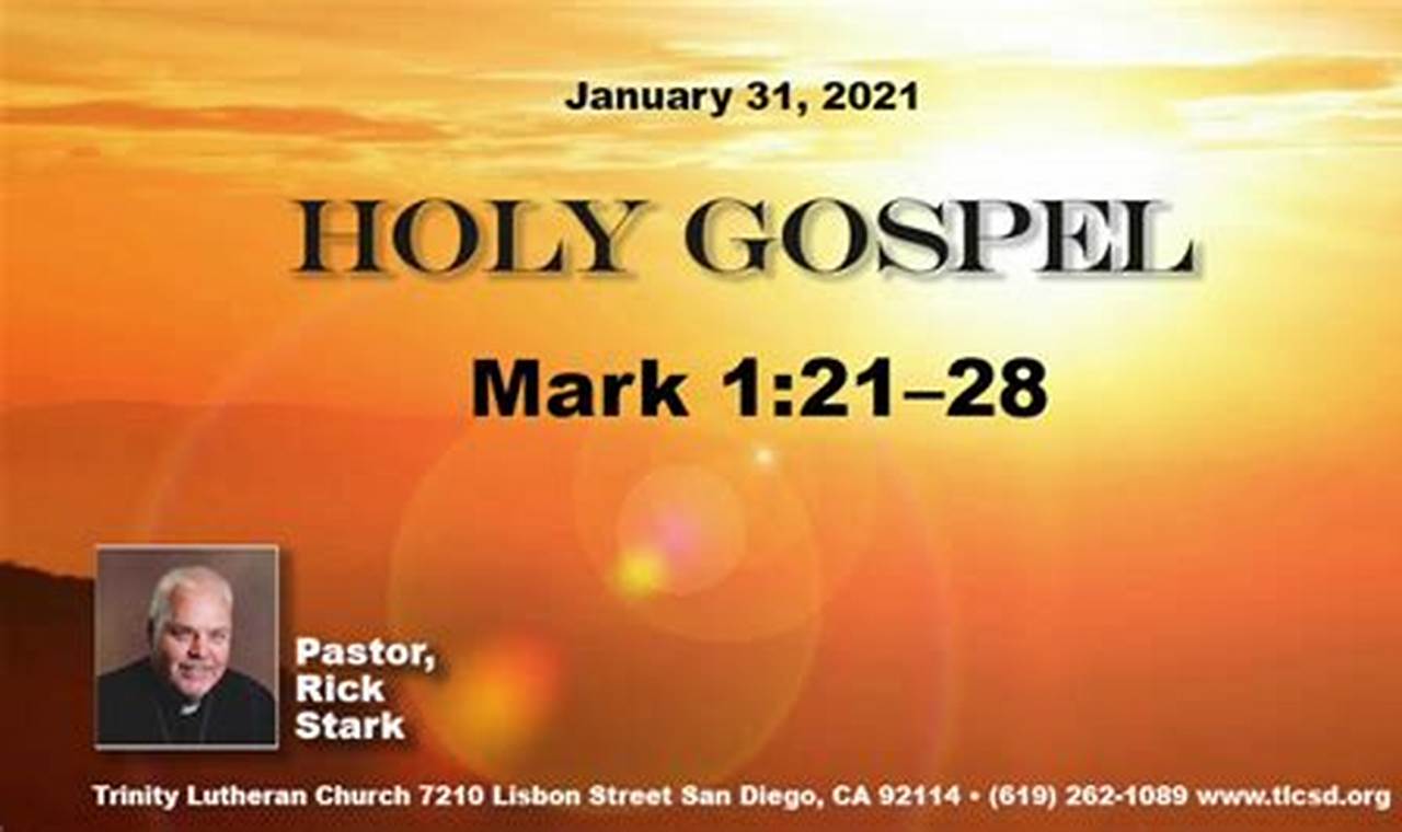 Gospel For November 26 2024