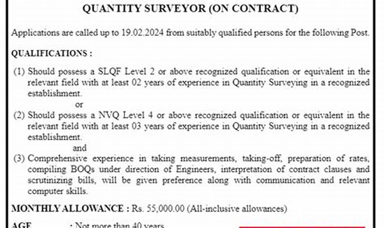 Govt Surveyor Recruitment 2024 Application Form