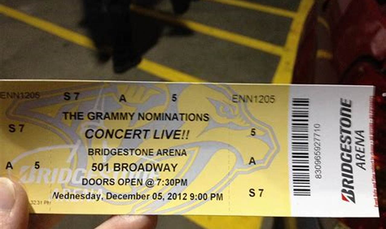 Grammys 2024 Tickets