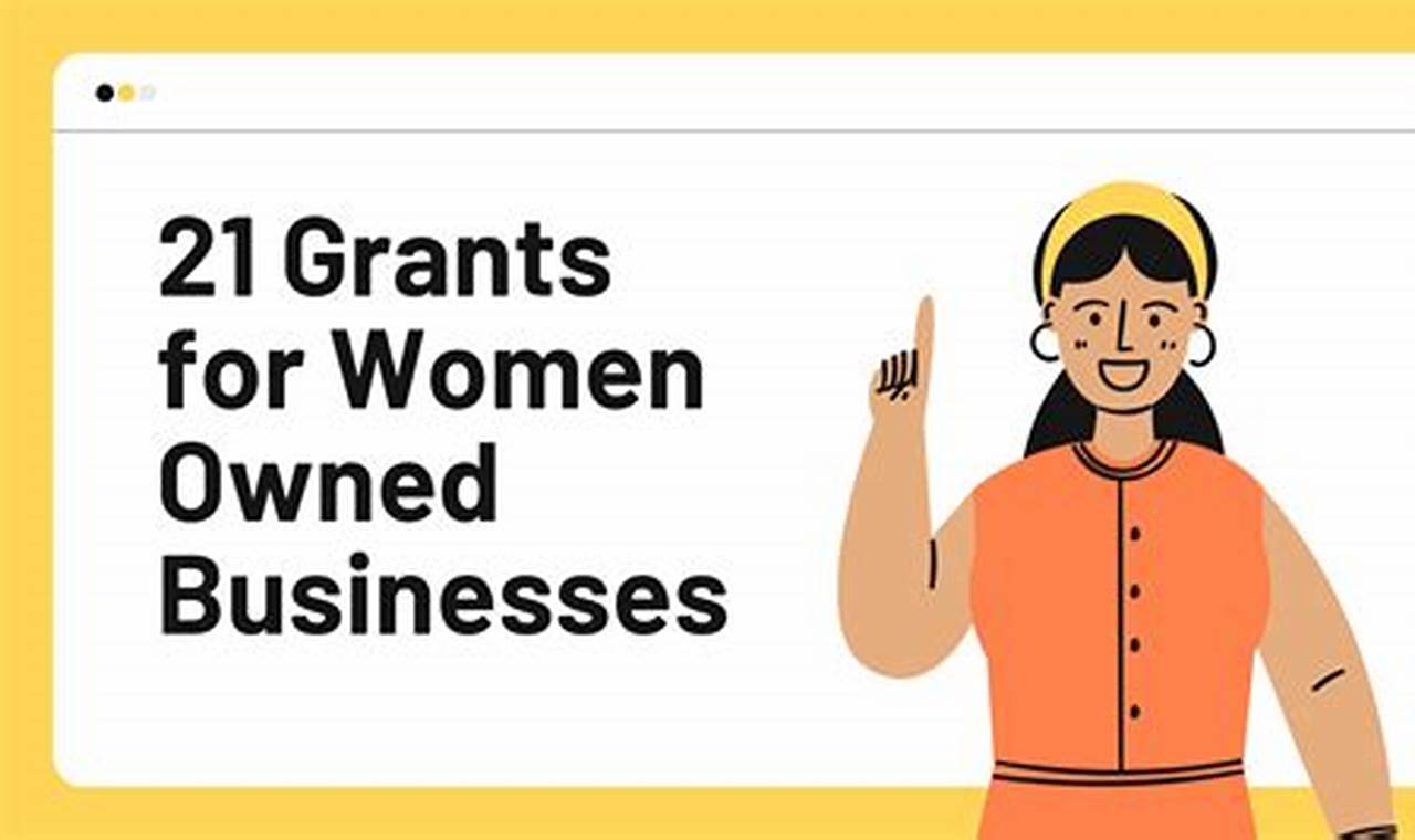 Grants For Women-Owned Businesses 2024