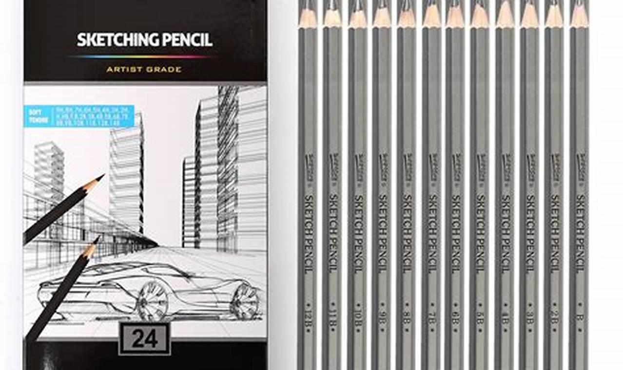 Graphite Shading Pencils: The Artists' Essential Tool for Creating Depth and Realism