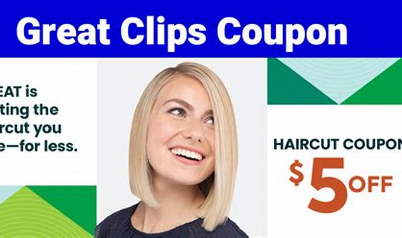 Great Clips Haircut Coupon 2024