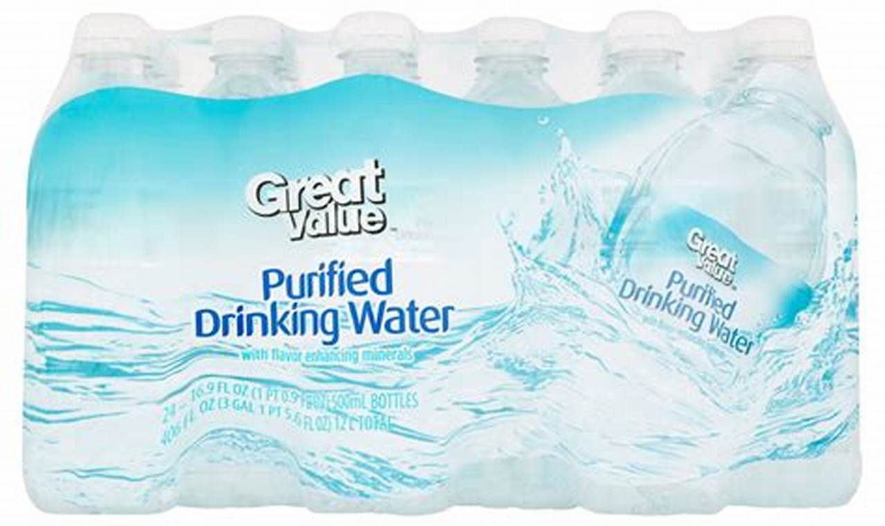 Great Value Water Recall 2024