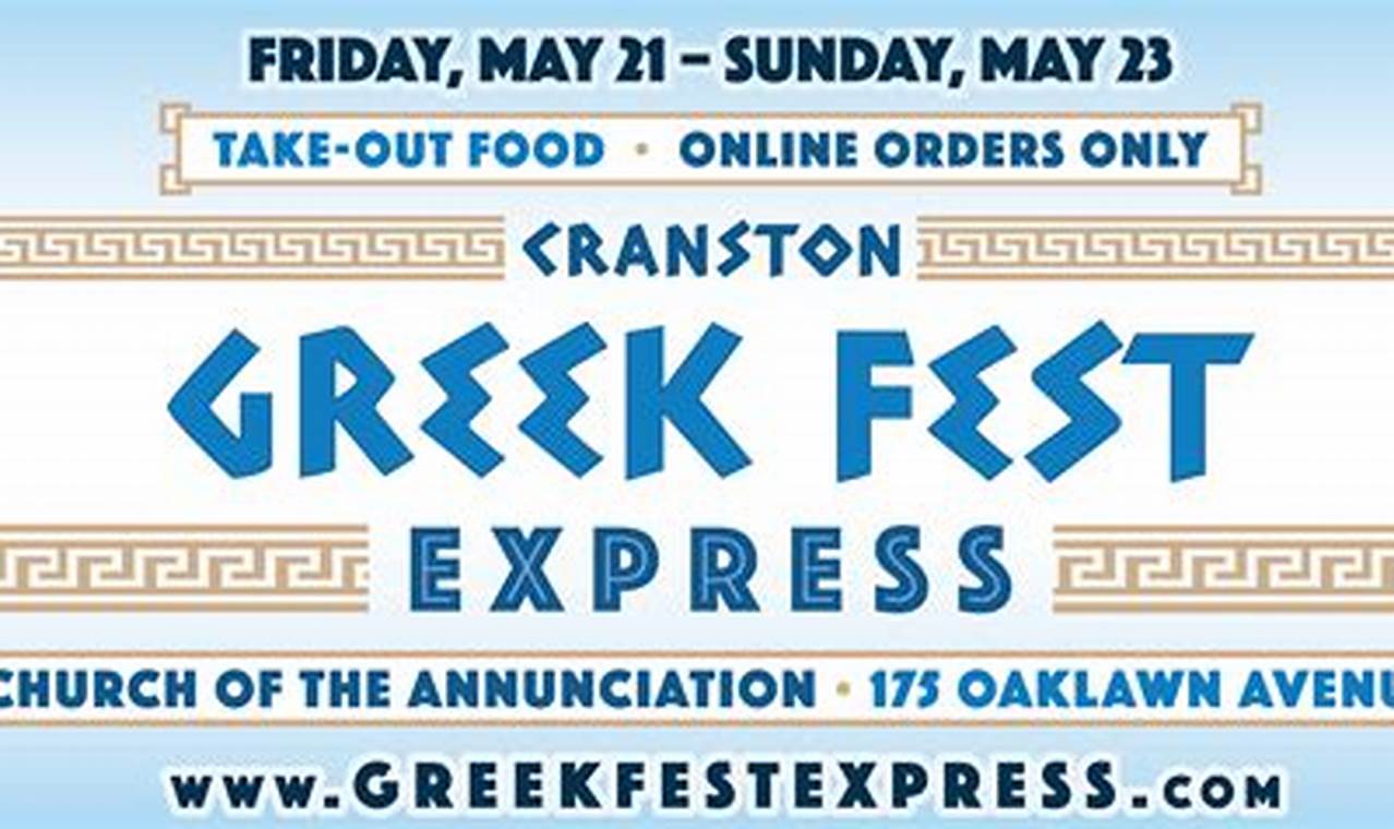 Greek Festival Cranston 2024