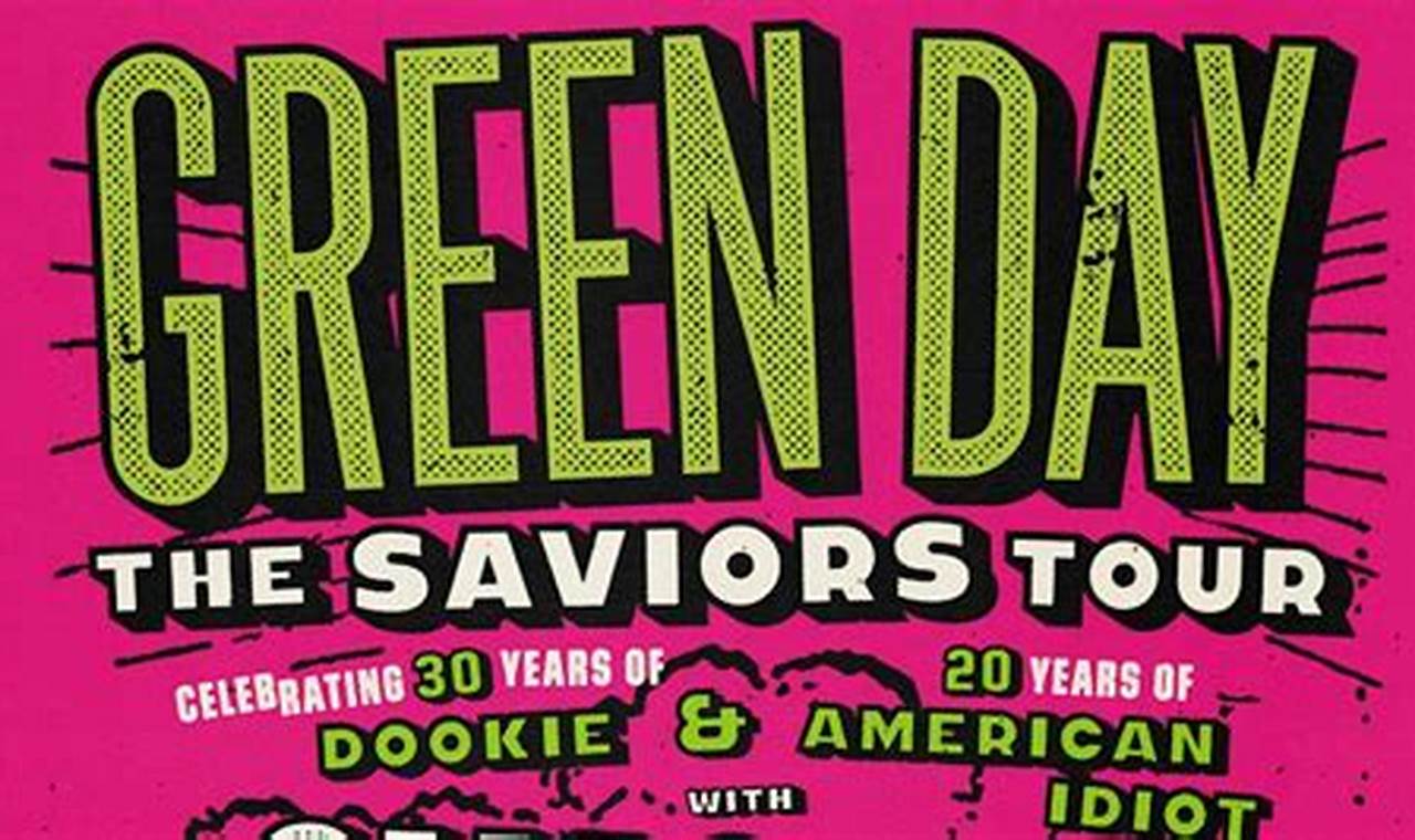 Green Day Tour 2024