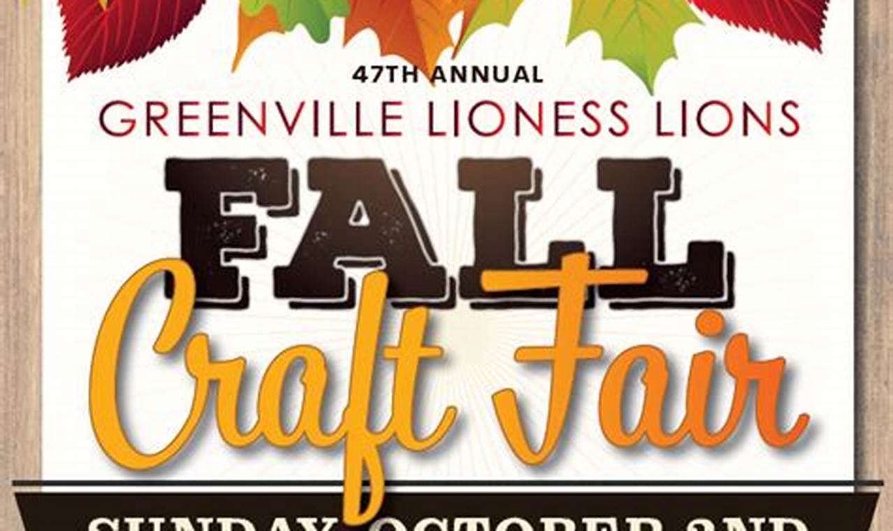 Greenville Lioness Craft Fair 2024