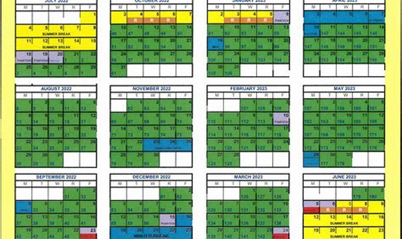 Greenwood District 50 Calendar 2024-2025