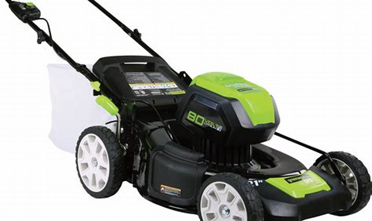 Discover the Secrets of Lawn Mowing Mastery: Greenworks 80v Mower Unveiled