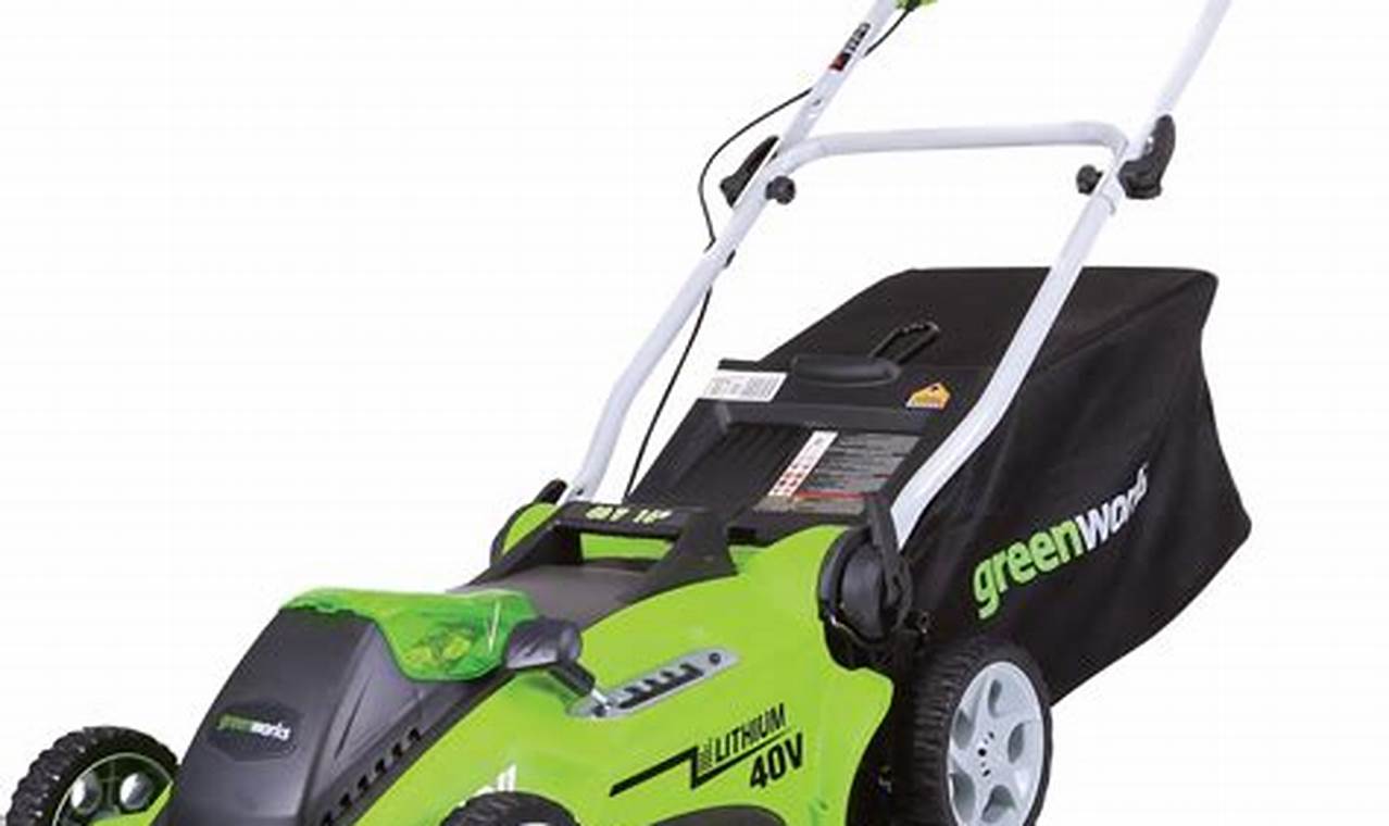Discover the Green Revolution: Unveiling Insights into Greenworks Lawn Mowers