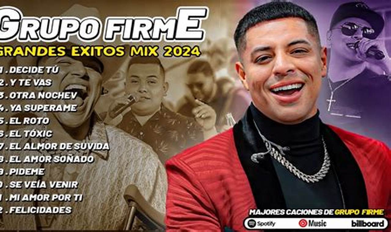 Grupo Firme Mix 2024 Olympics