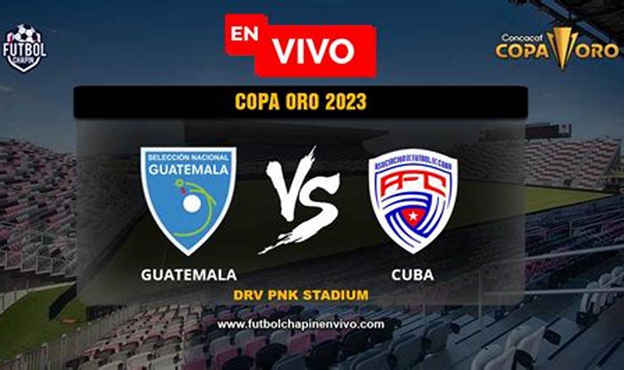 Guatemala Vs Cuba 2024 Score