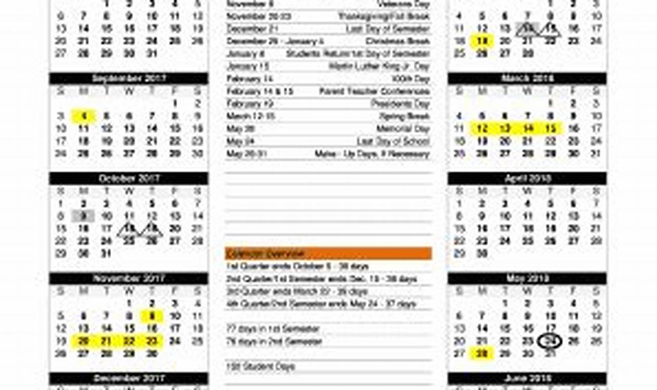 Gusd Calendar 2025 22 Printable