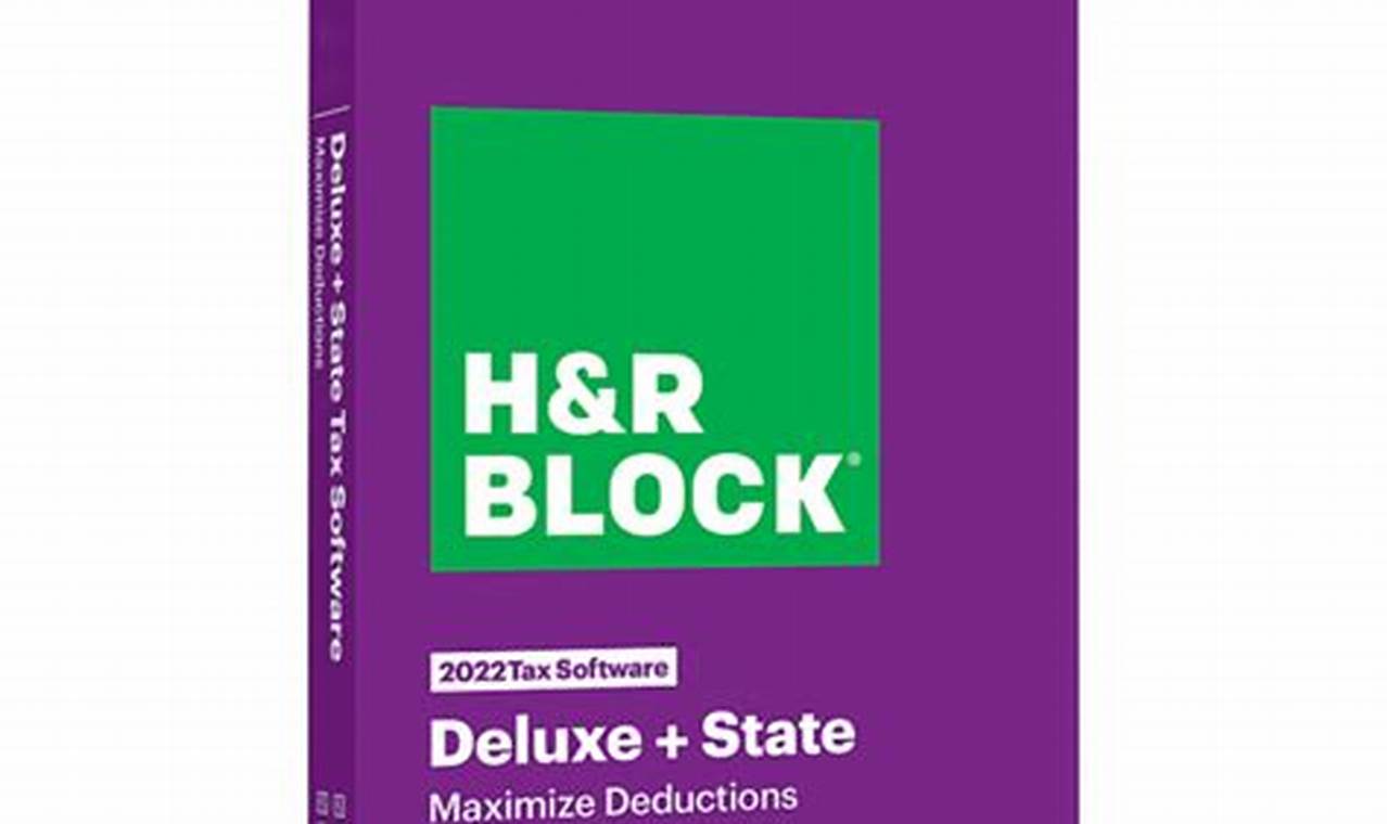 H&R Block Deluxe Plus State 2024