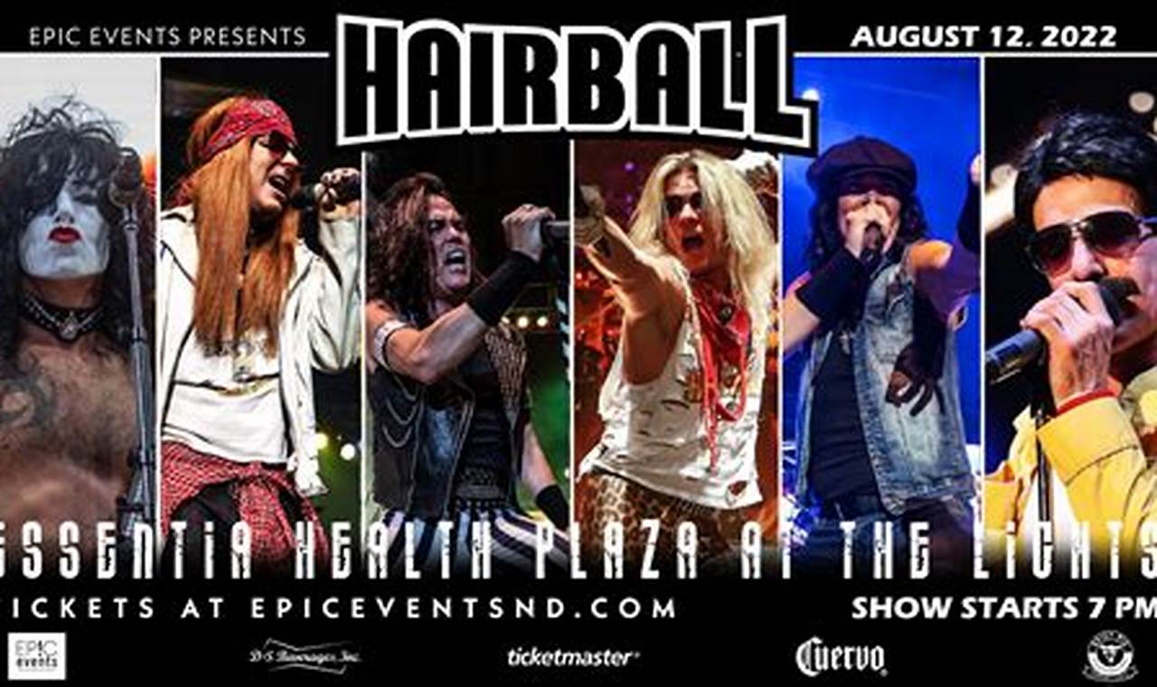 Hairball Band Schedule 2024