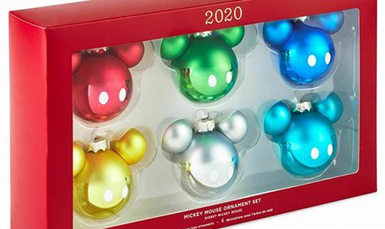 Hallmark Disney Ornaments 2024
