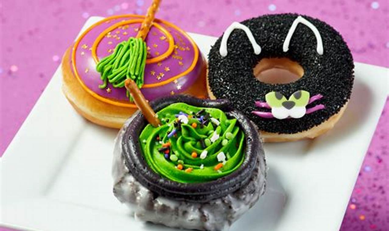 Halloween Donuts 2024