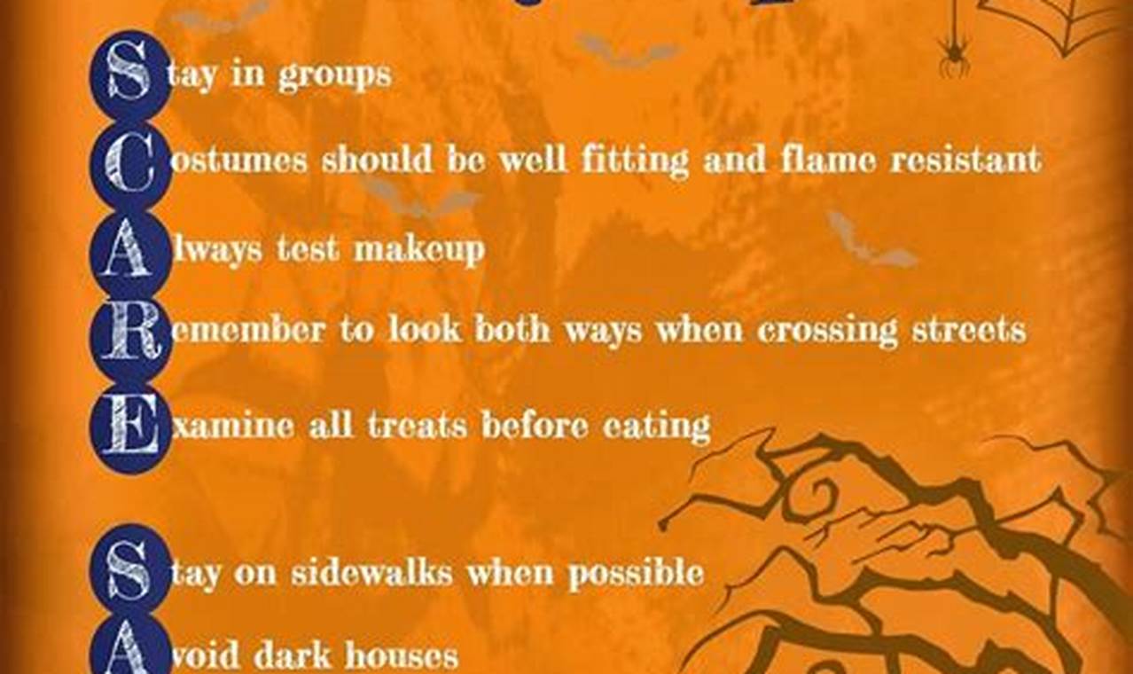 Halloween Safety Tips 2024