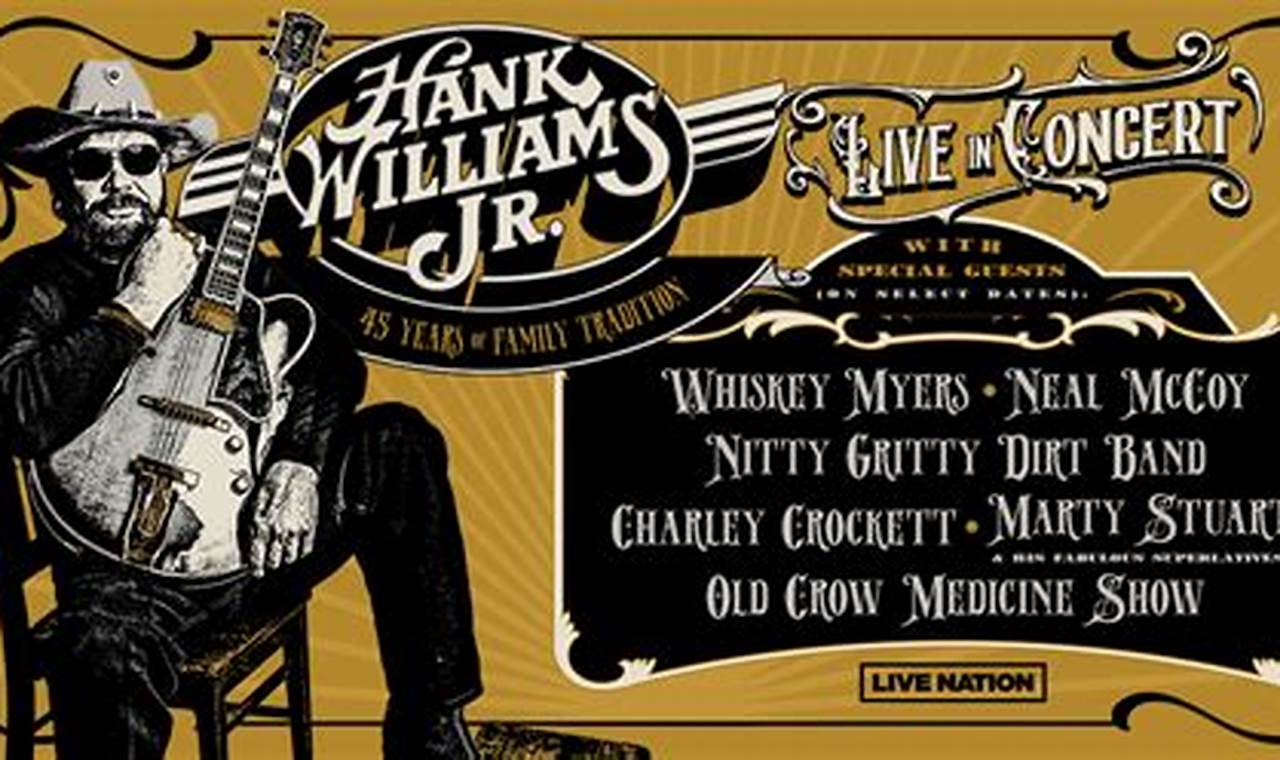 Hank Williams Jr Concerts 2024
