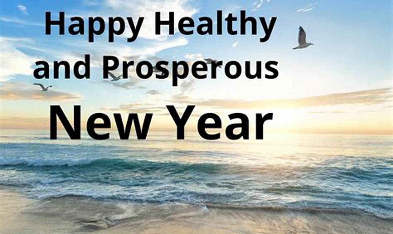 Happy And Healthy New Year 2024 Wishes