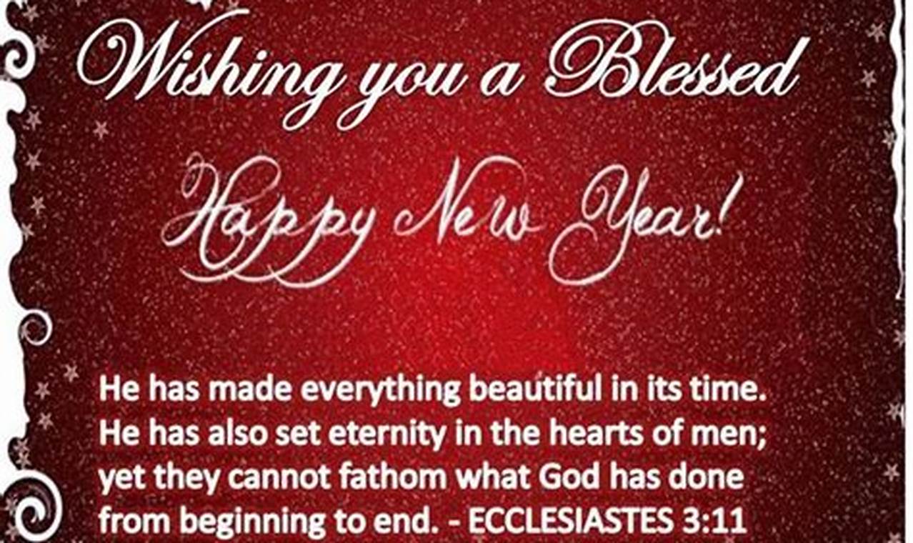 Happy Blessed New Year 2024 Images