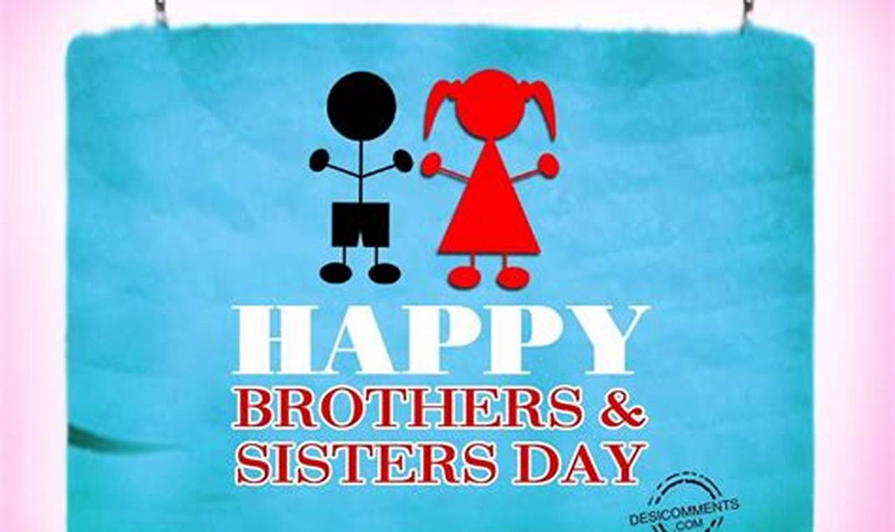 Happy Brother And Sister Day Date 2024