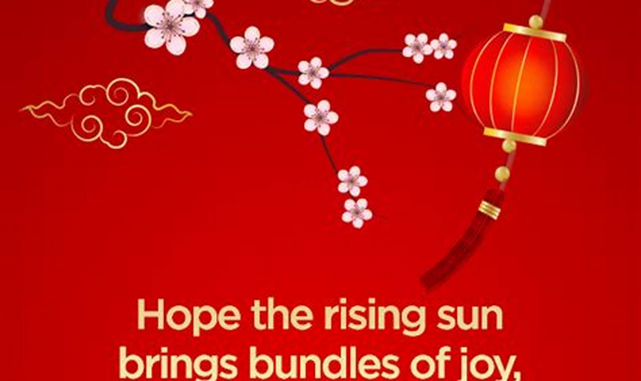 Happy Chinese New Year 2024 Message