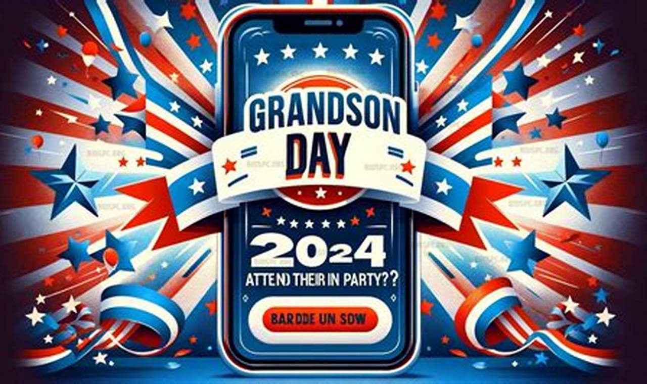Happy Grandson Day 2024