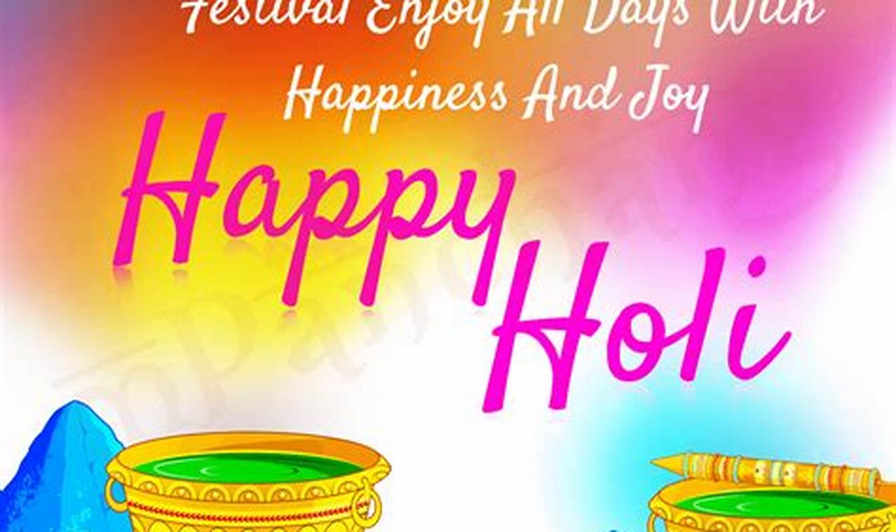 Happy Holi 2024 Images Wishes To Boss