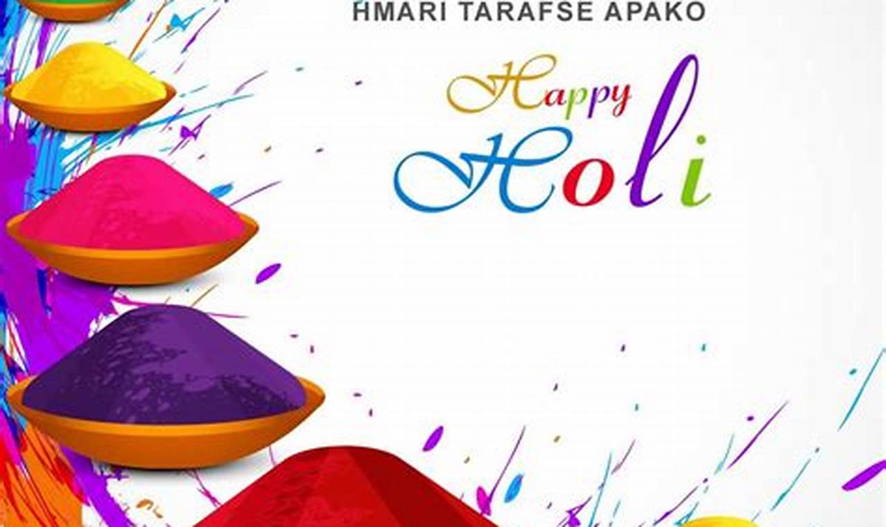 Happy Holi Wishes In Hindi Images
