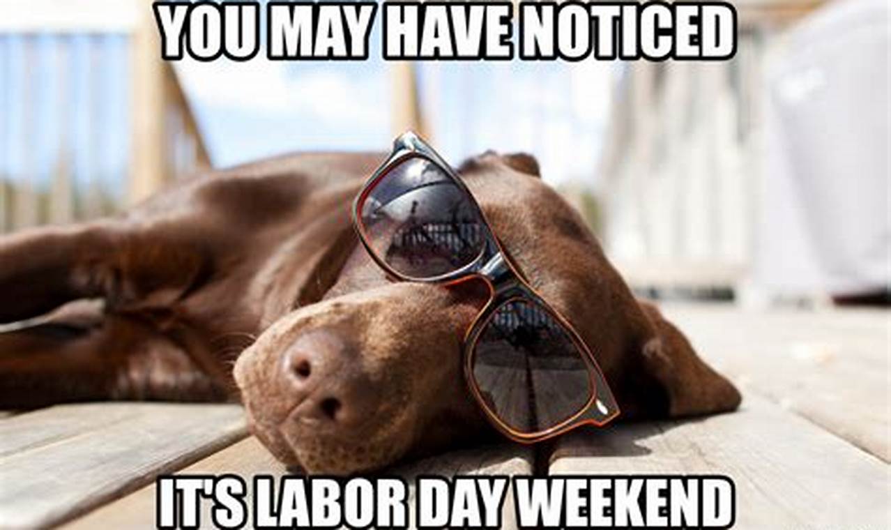 Happy Labor Day Weekend 2024 Meme
