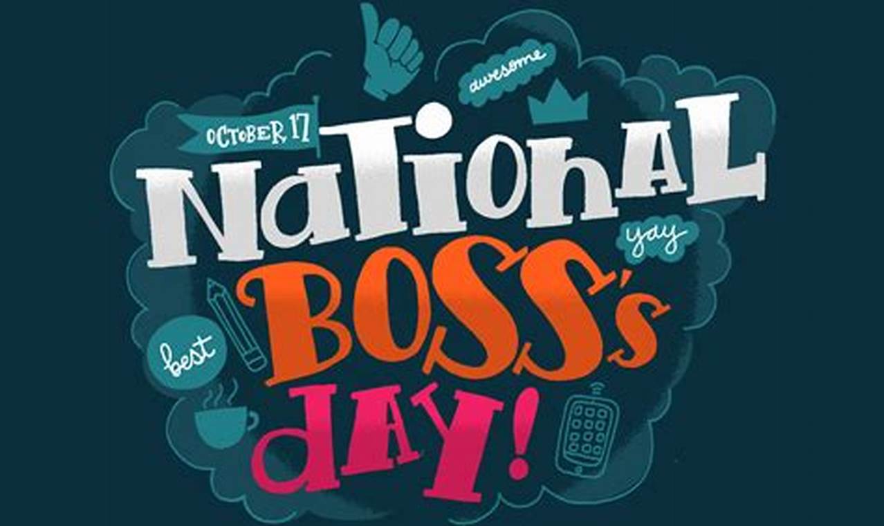 Happy National Boss Day 2024 Images