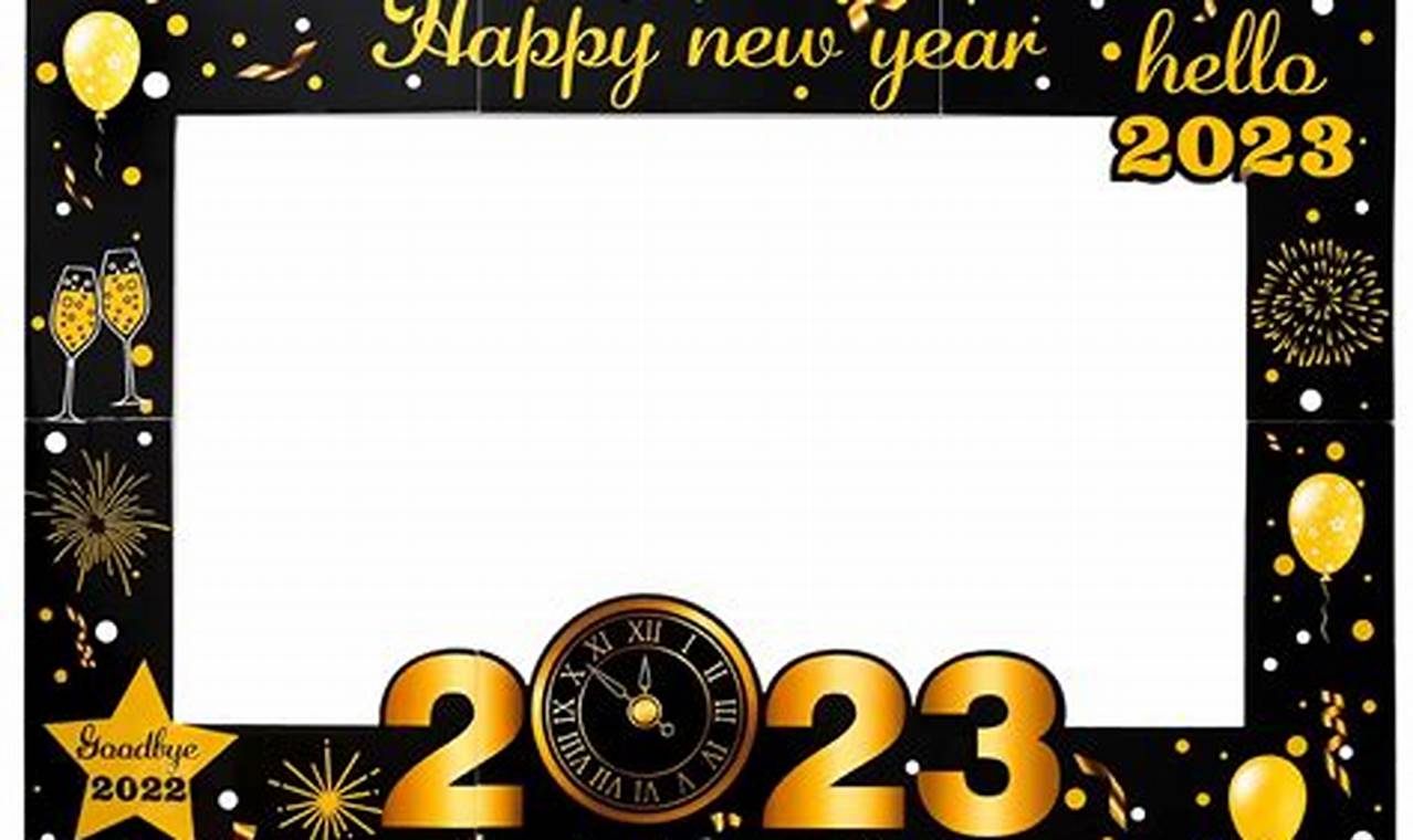 Happy New Year 2024 Frames